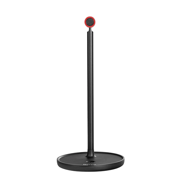 BOYA BY-CM1 USB desktop microphone on a tilting stand