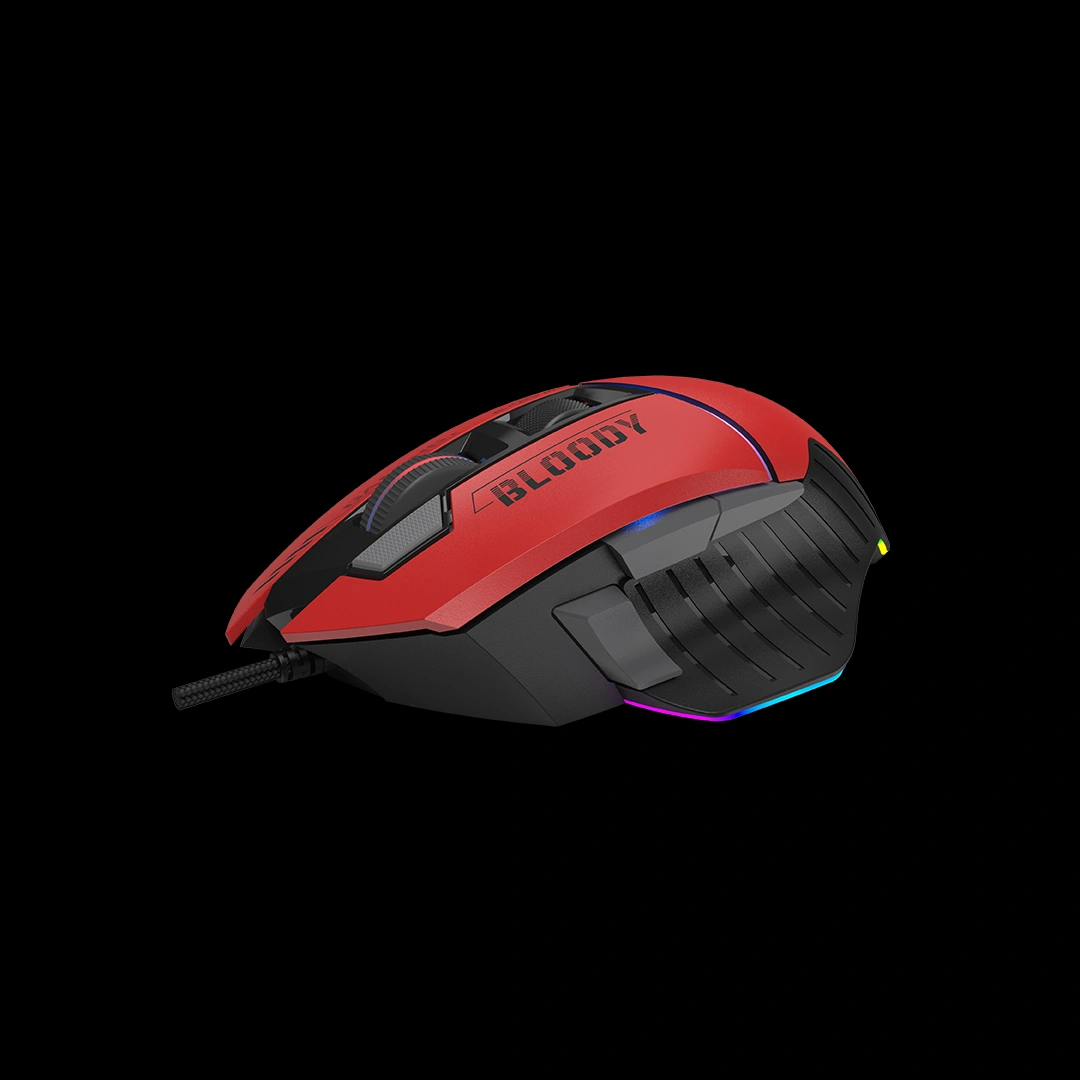 Bloody W95 Max RGB gaming mouse extra fire wheel Pakistan