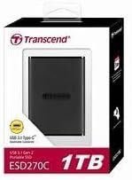 Transcend ESD270C 1TB portable SSD in black, transcend 1tb ssd price in Pakistan