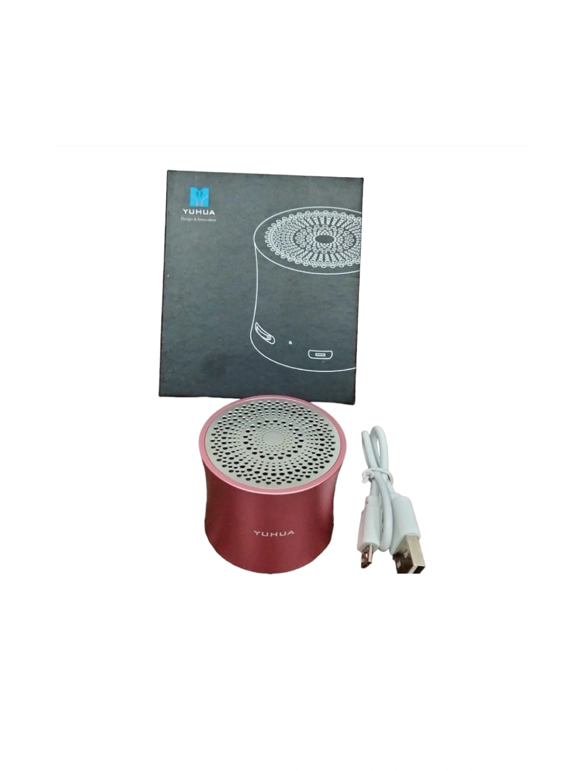 YUHUA Wireless Mini Bluetooth Speaker, a compact wireless Bluetooth speaker