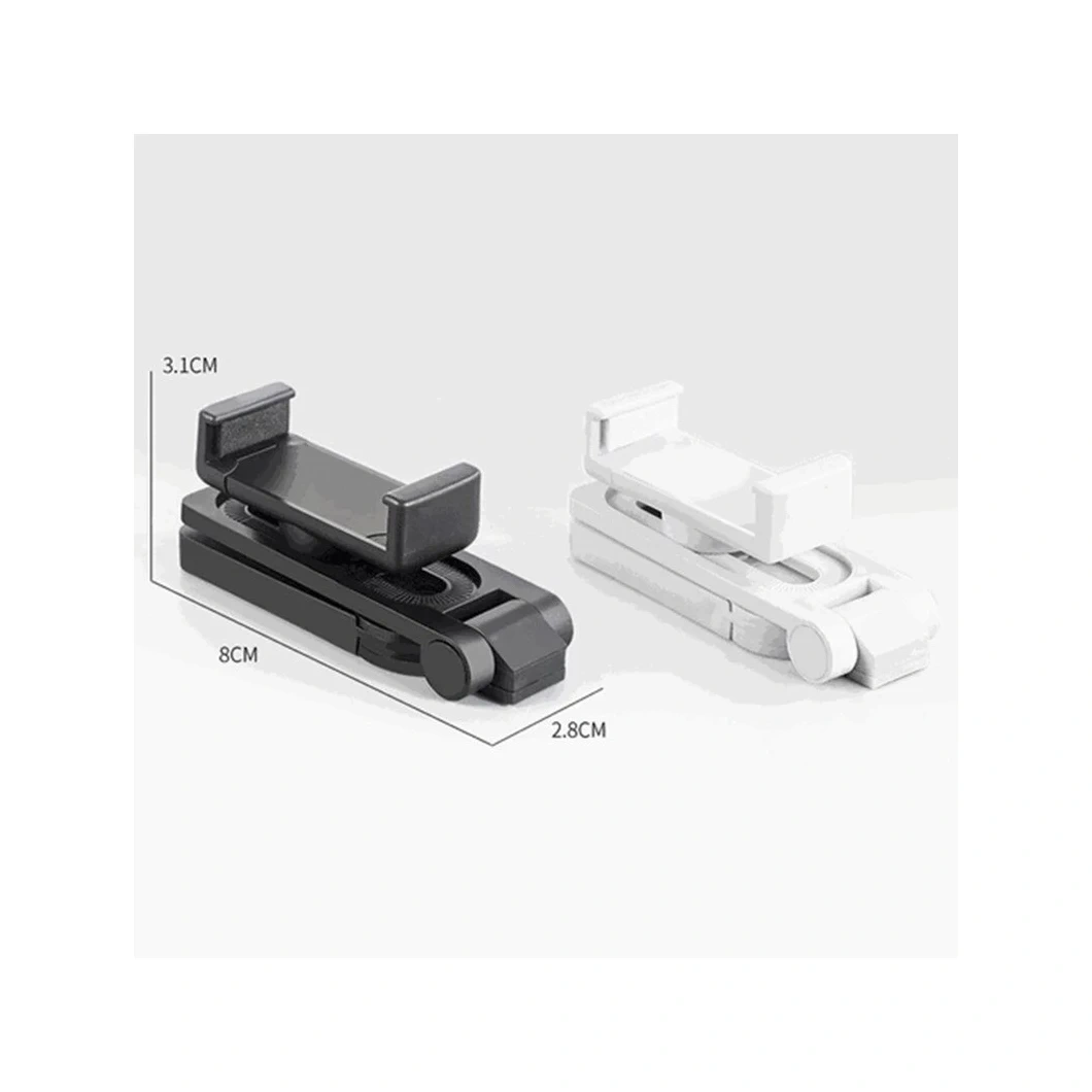 Foldable 6.5 inch mobile phone stand holding a phone on a desk