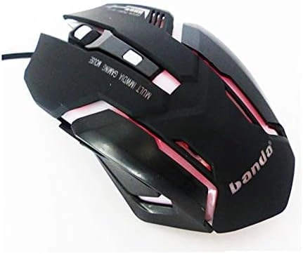 Banda G1 wired RGB gaming mouse with adjustable DPI, best gaming mouse price in Pakistan