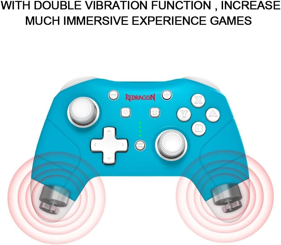 Redragon Pluto G815 blue Switch gamepad with dual analog sticks