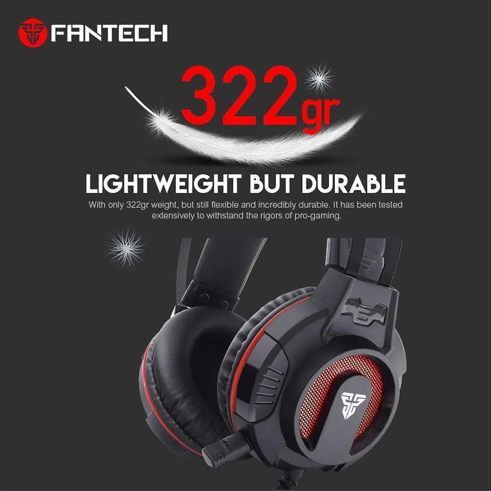 FANTECH HG17S Visage II gaming headset with RGB illumination and 50mm drivers, gaming headset price in Pakistan
