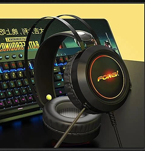 FOREV FV-G95 stereo gaming headset with noise reduction microphone, gaming headset price in Pakistan