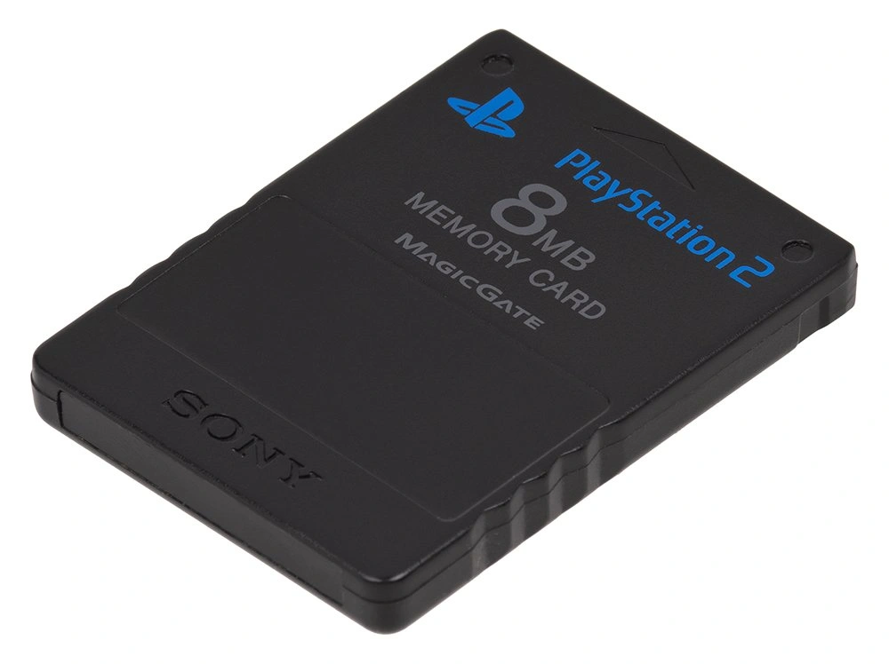 PS2 Memory Card 8MB for PlayStation 2 Fat and Slim consoles