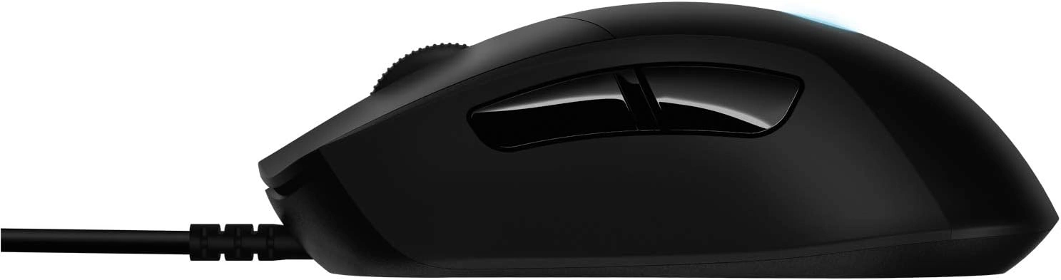 Logitech G403 Hero black wired gaming mouse with RGB lighting, best gaming mouse in Pakistan
