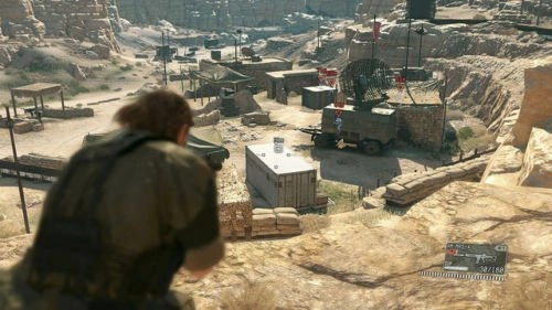 Metal Gear Solid V Phantom Pain Xbox One used game disc