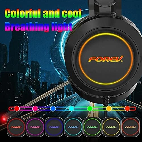 FOREV FV-G95 stereo gaming headset with noise reduction microphone, gaming headset price in Pakistan