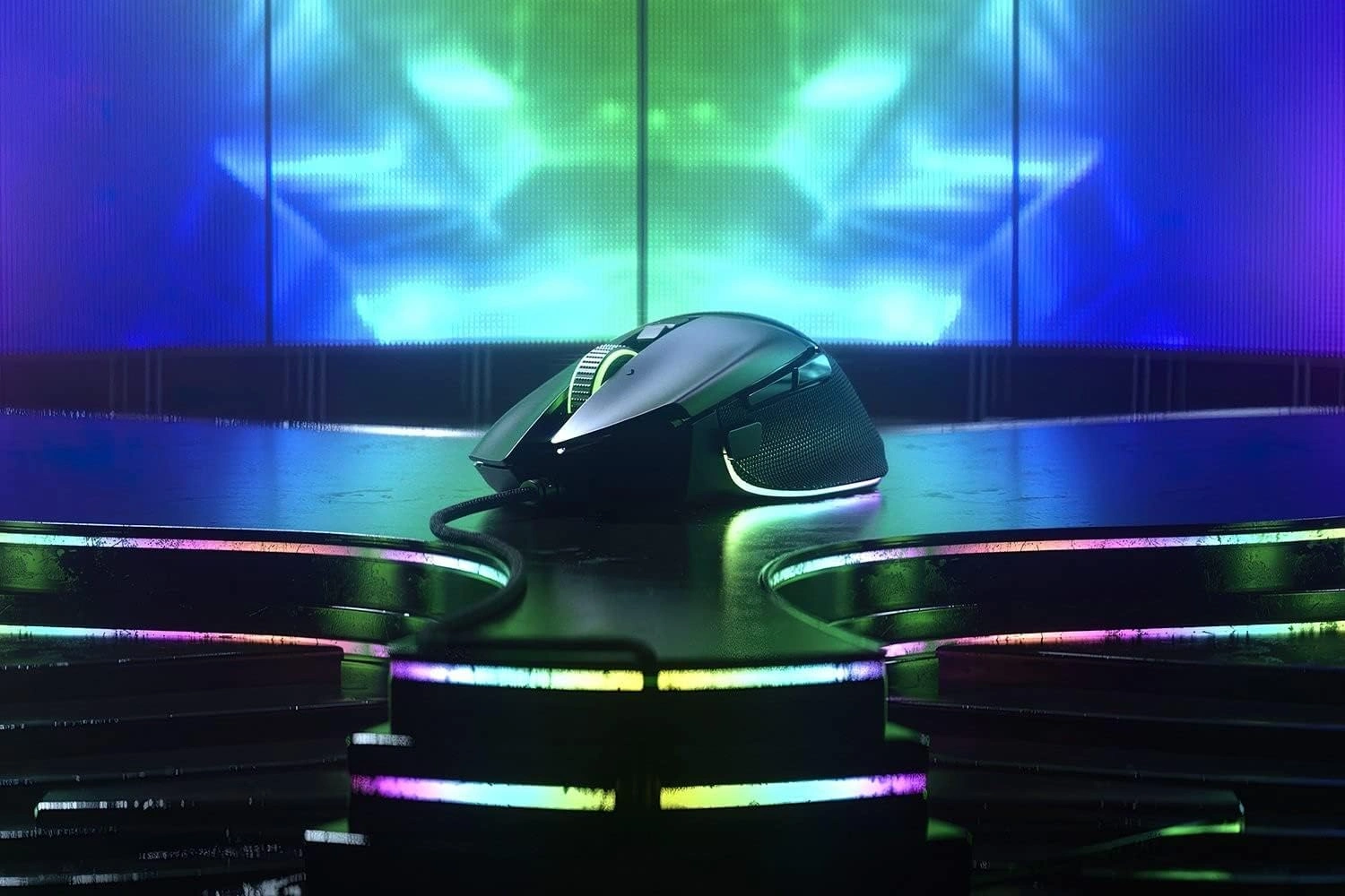Razer Basilisk V3 black wired gaming mouse with Chroma RGB lighting in Pakistan