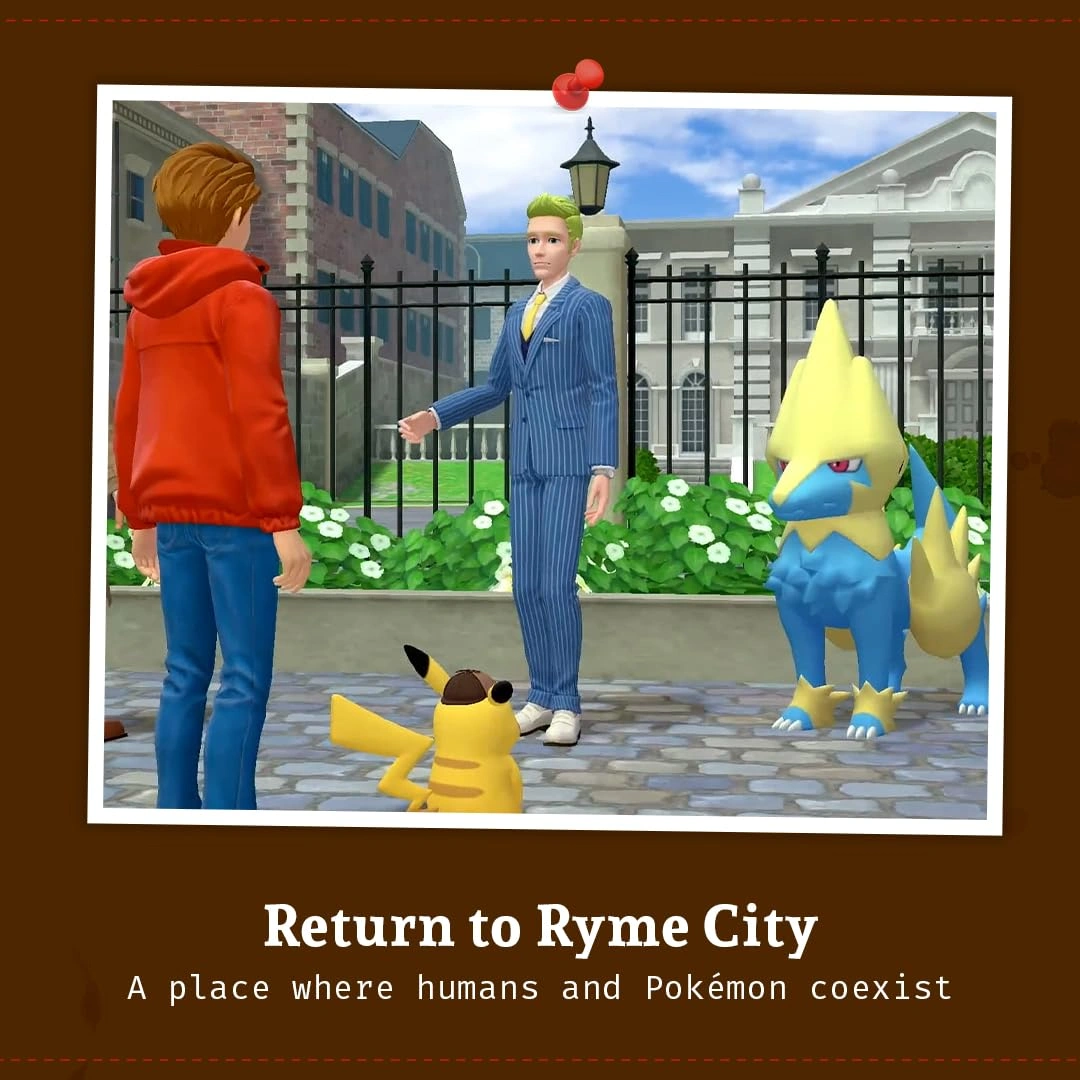 Detective Pikachu Returns Nintendo Switch game case – Detective Pikachu game in Pakistan