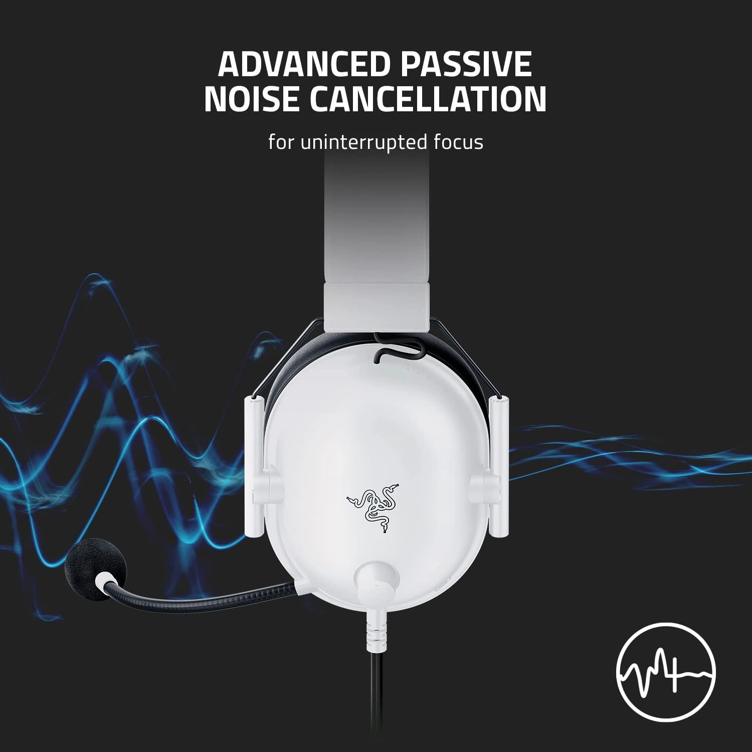 Razer BlackShark V2 X gaming headset with 7.1 surround sound for PC, PS4, PS5 and Switch