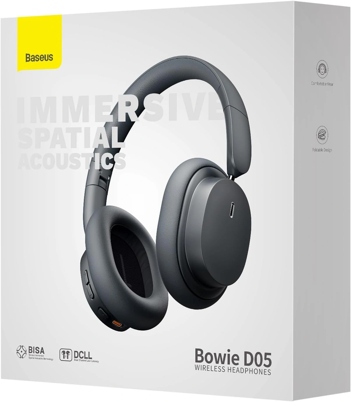 Baseus Bowie D05 Wireless Bluetooth Over Ear Headphone