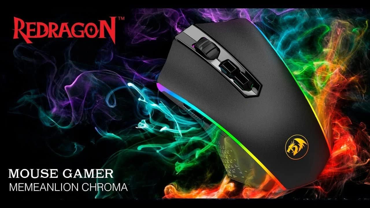 Redragon M710 Nemeanlion Chroma ambidextrous gaming mouse with RGB lighting, gaming mouse price in Pakistan