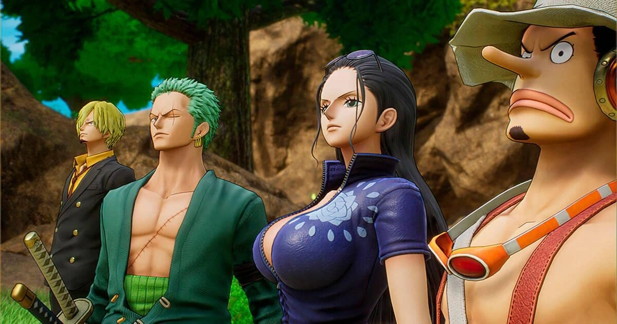 One Piece Odyssey PS5 game box front cover