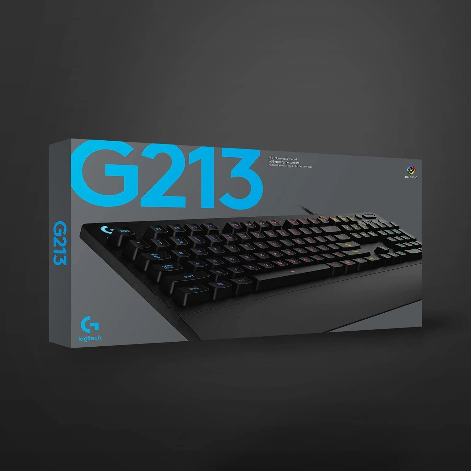 Logitech-G213-Wired-RGB-Gaming-Keyboard-Black