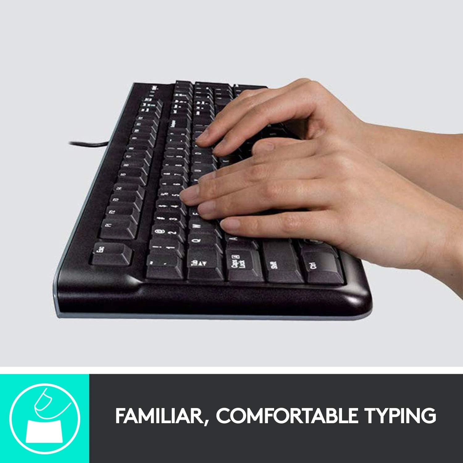 Logitech K120 Wired USB Keyboard