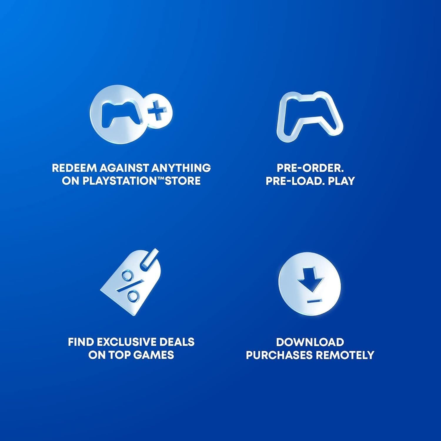 $100 PlayStation Store gift card digital code box art