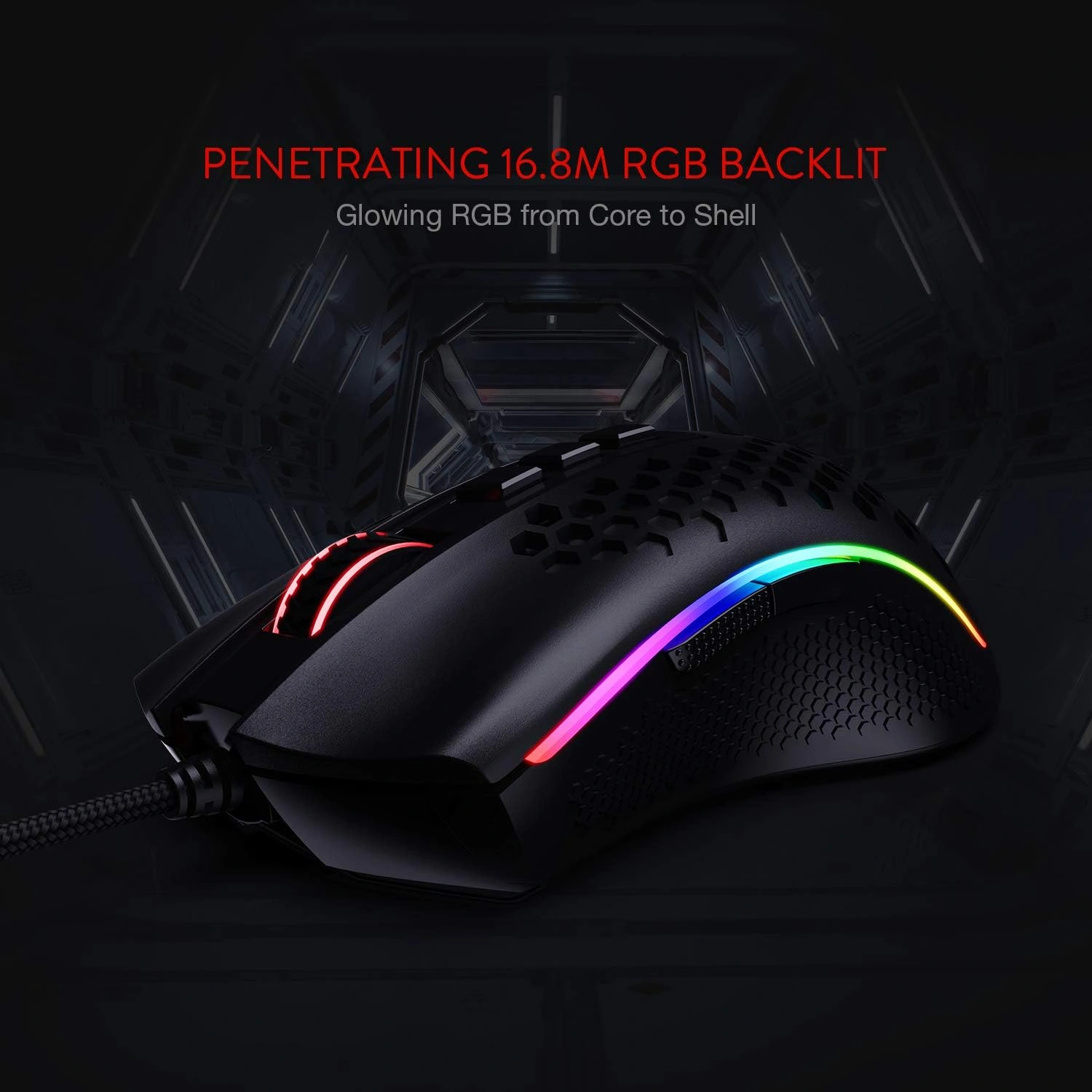 Redragon M808 Storm lightweight RGB gaming mouse price in Pakistan