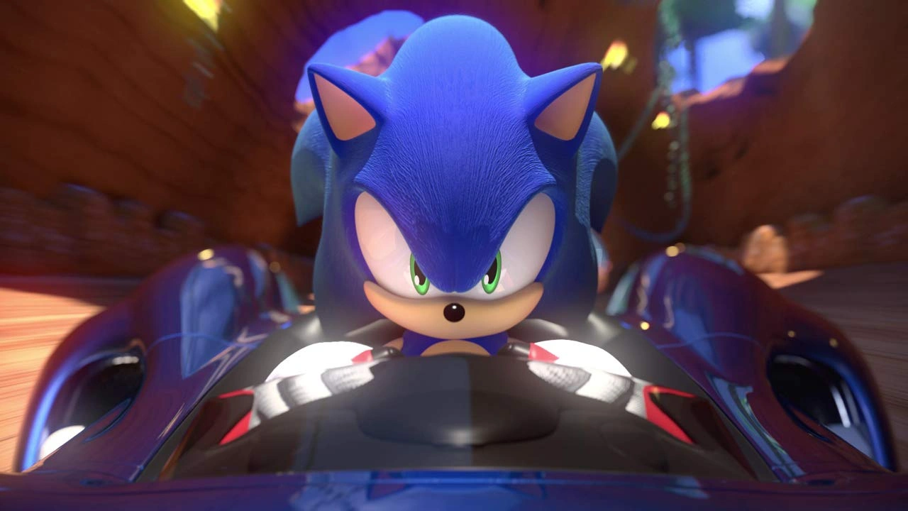 Team Sonic Racing Nintendo Switch game cover – Team Sonic Switch kart racing game