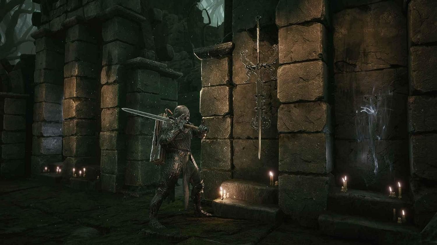 Mortal Shell Enhanced Edition PS5 Deluxe Set game cover showing a dark armoured warrior – soulslike RPG game available at PS5 games price in Pakistan