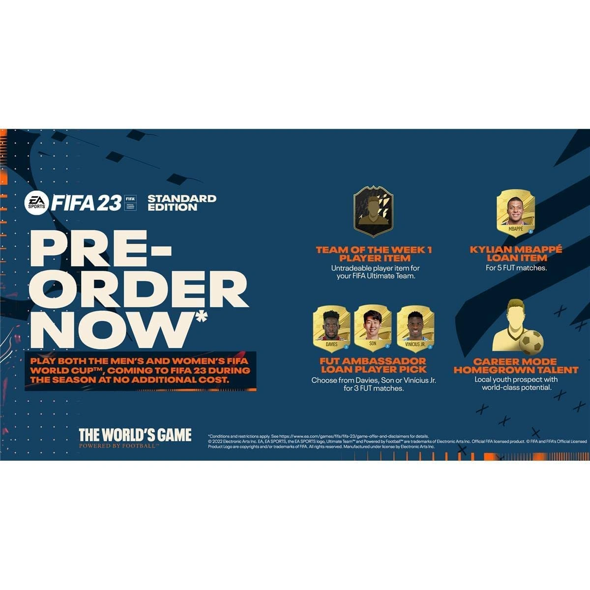 FIFA 23 game football game PS5 case