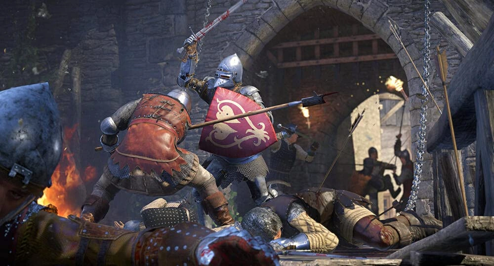 Kingdom Come Deliverance PS4 used game case cover art
