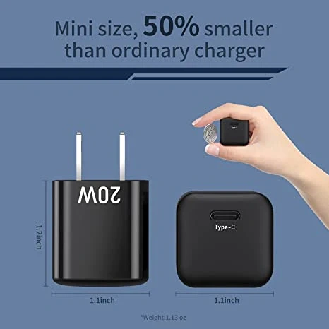 Move Speed PD20W Mini Type C charger wall adapter