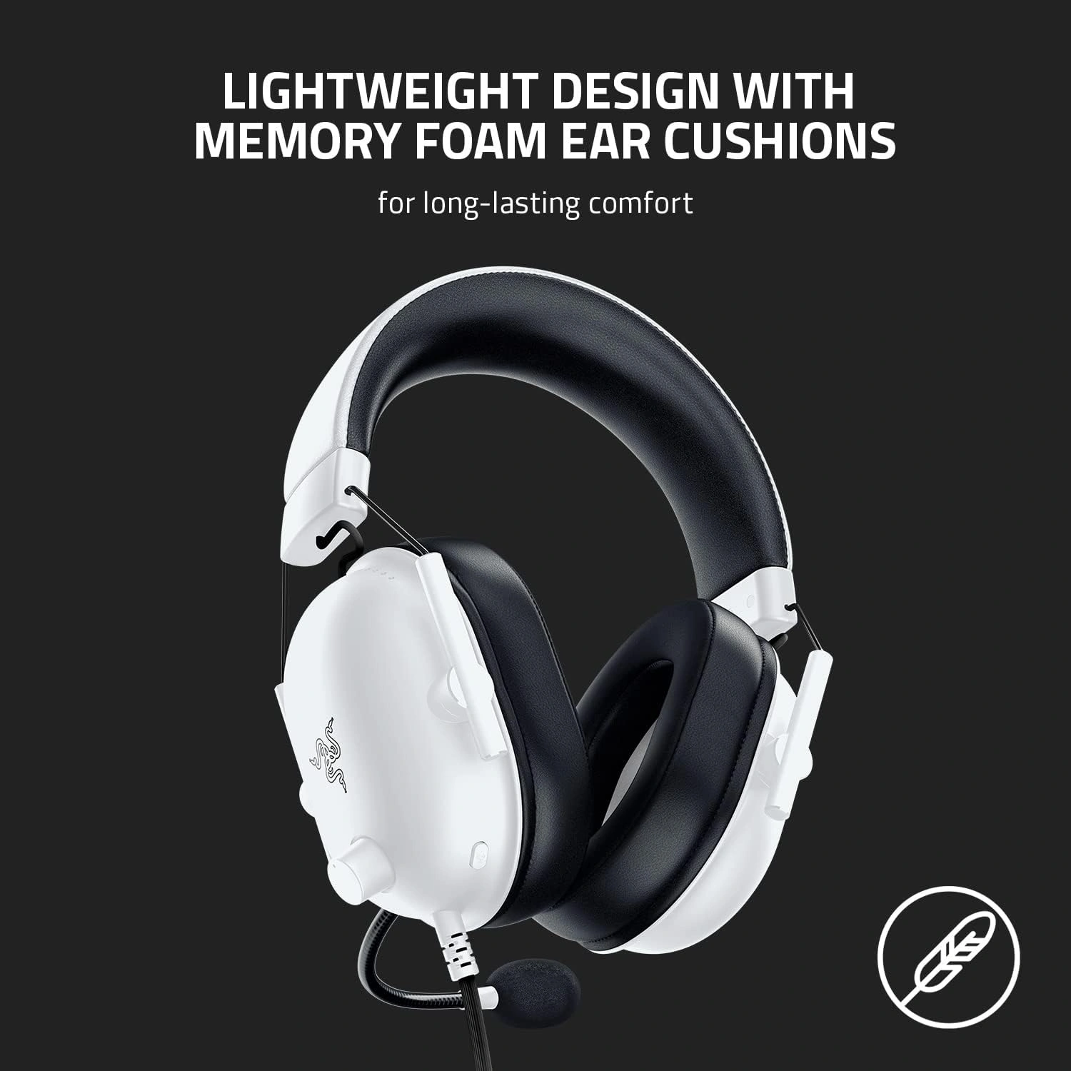 Razer BlackShark V2 X gaming headset with 7.1 surround sound for PC, PS4, PS5 and Switch