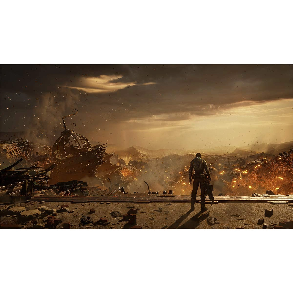 Gears of War 5 Xbox One box art featuring Kait Diaz