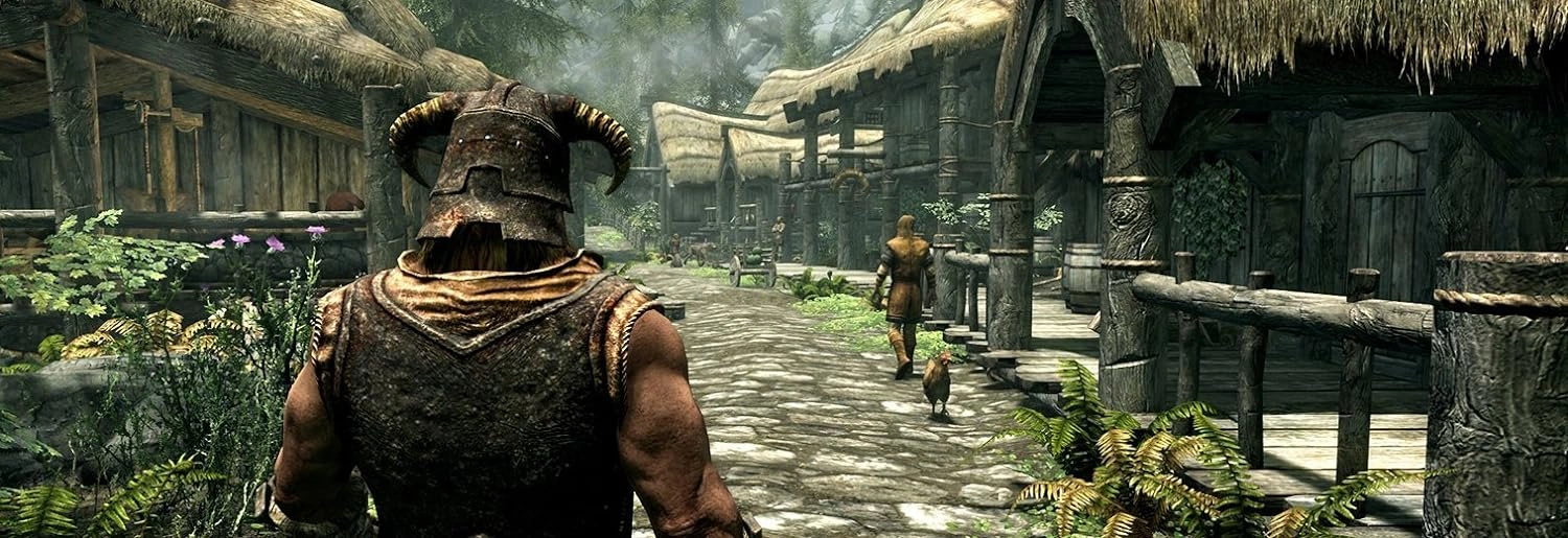Skyrim Special Edition Xbox One game disc front cover