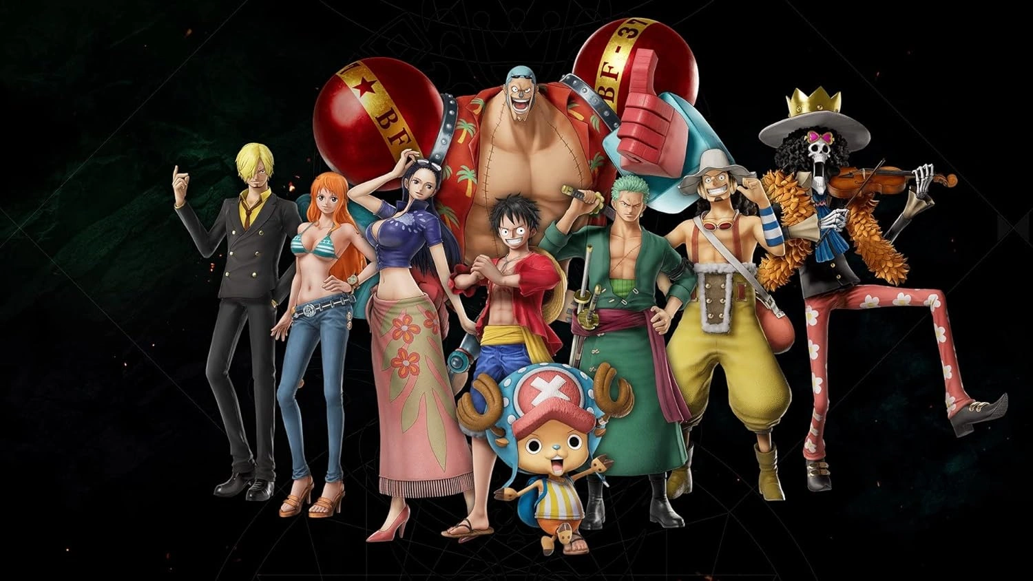 One Piece Odyssey PS5 game box front cover