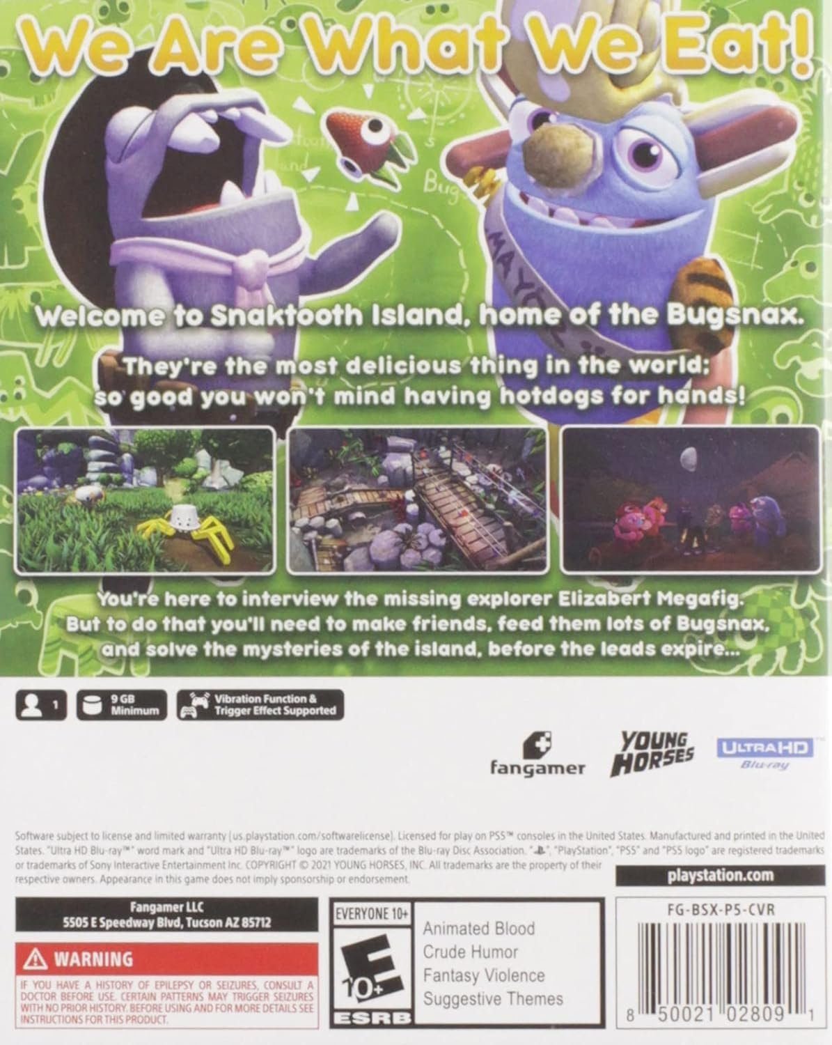 Bugsnax PS5 Game – Adventure Family Game Physical USA Version for PlayStation 5