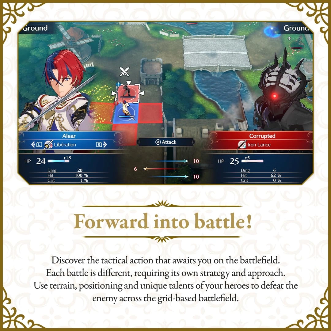 Emblem Switch gameplay screenshot tactical battle