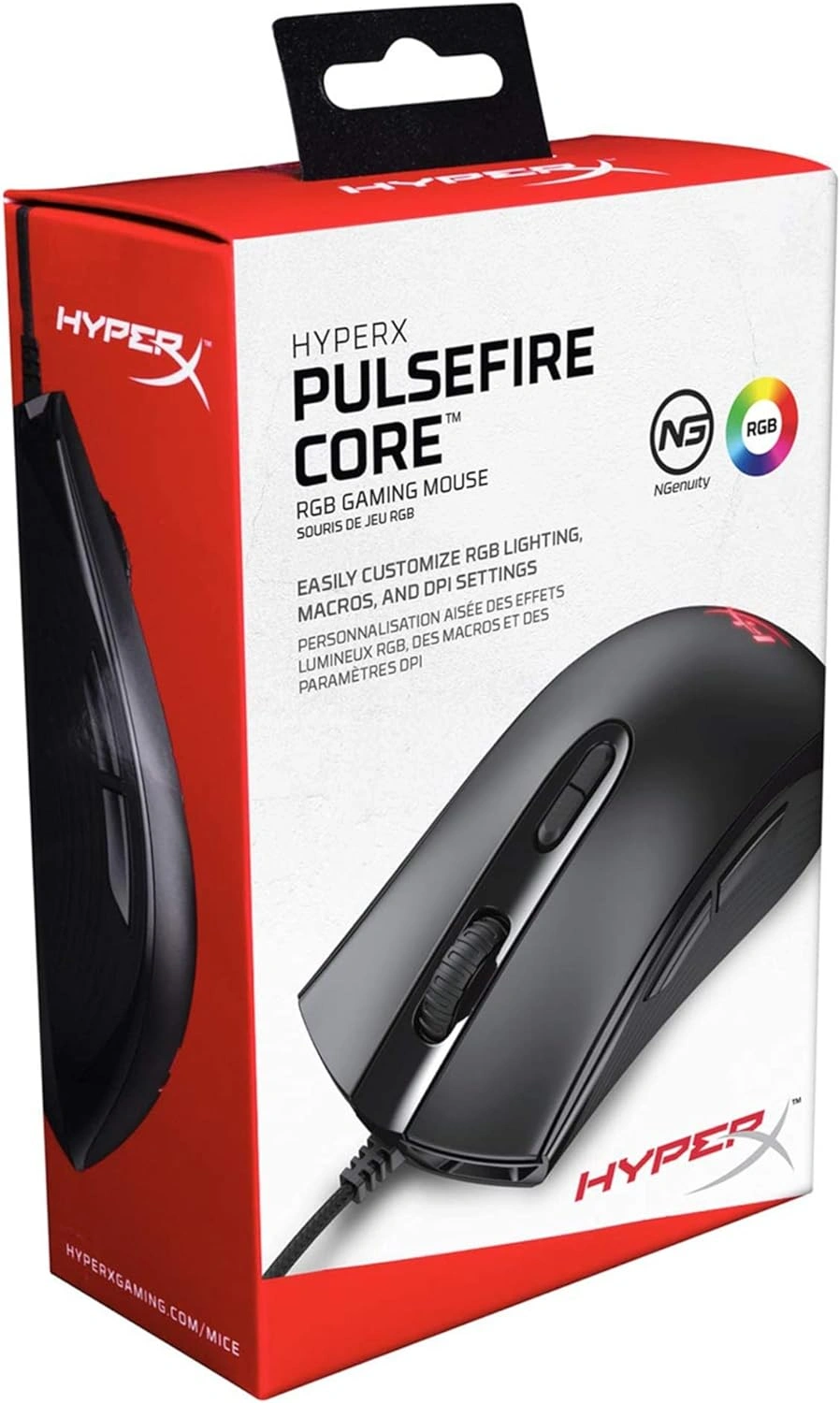 HyperX Pulsefire Core gaming mouse RGB lighting Pakistan