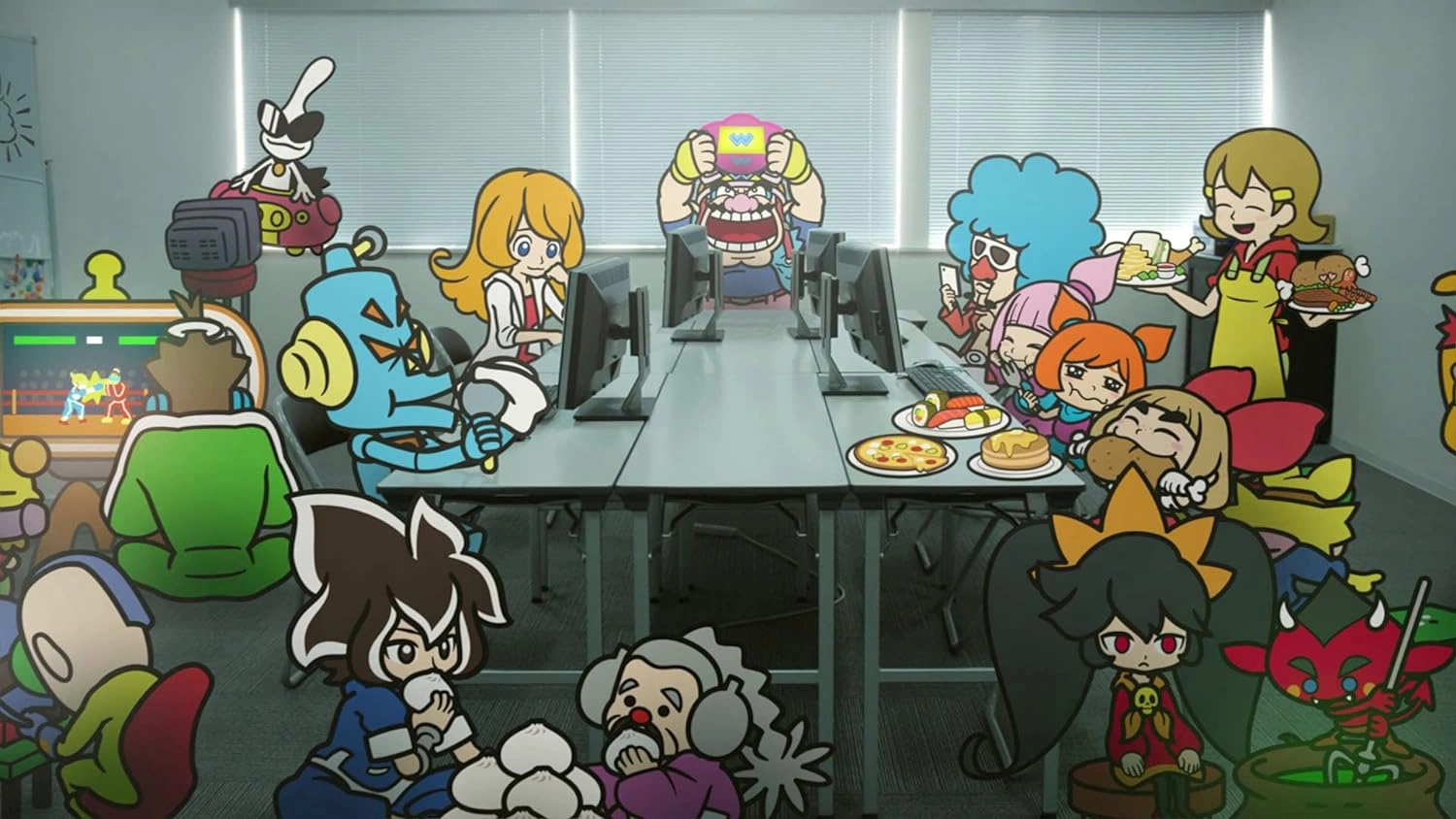 WarioWare Get It Together Nintendo Switch game cover – WarioWare Switch party microgame collection