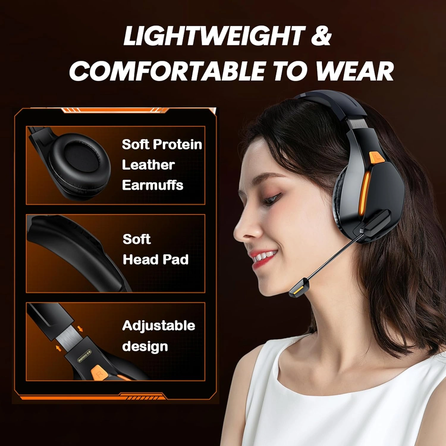 RB-680HB wireless gaming headset for PS5 and PC