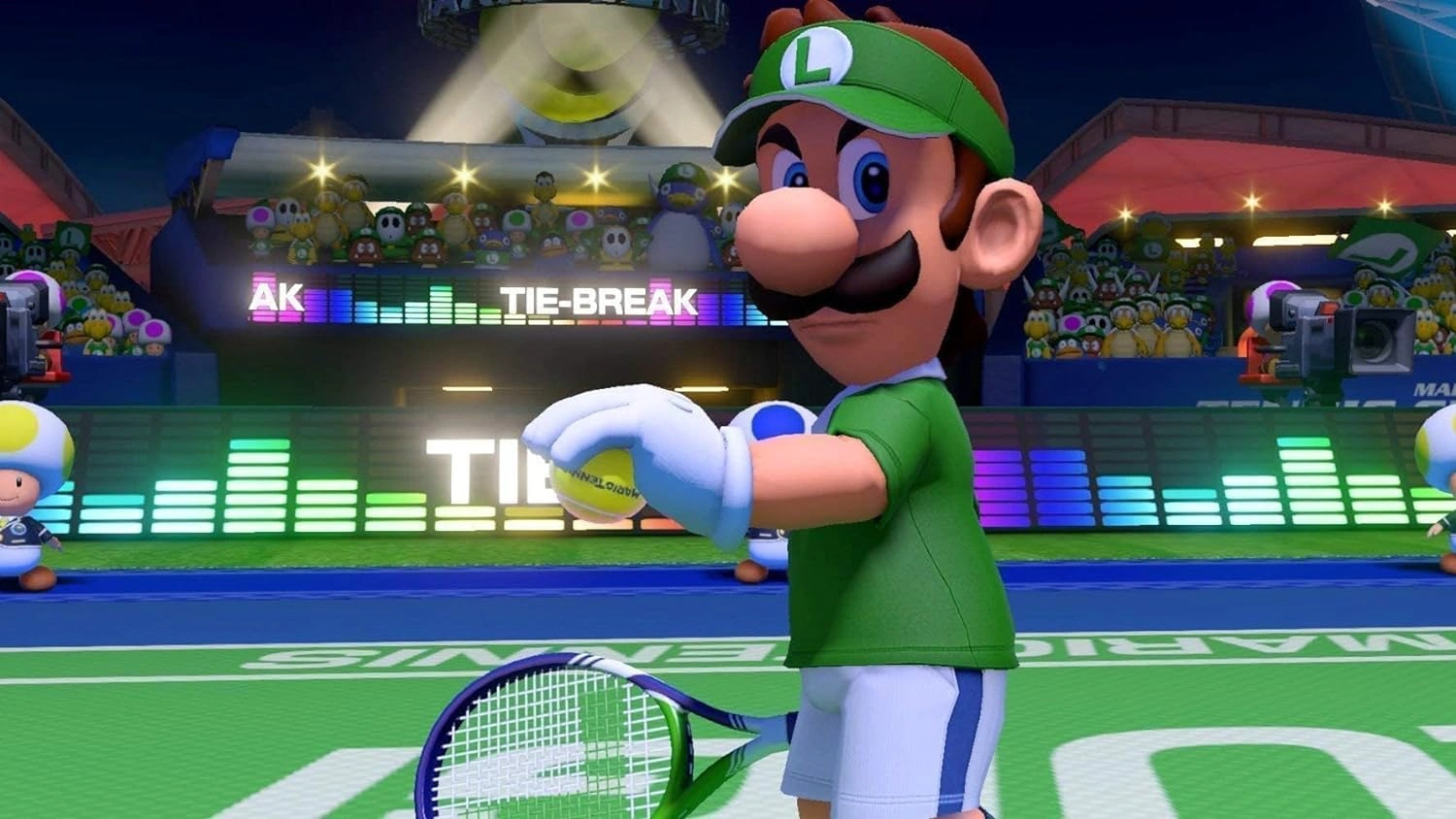 Mario Tennis Aces Nintendo Switch game box front cover