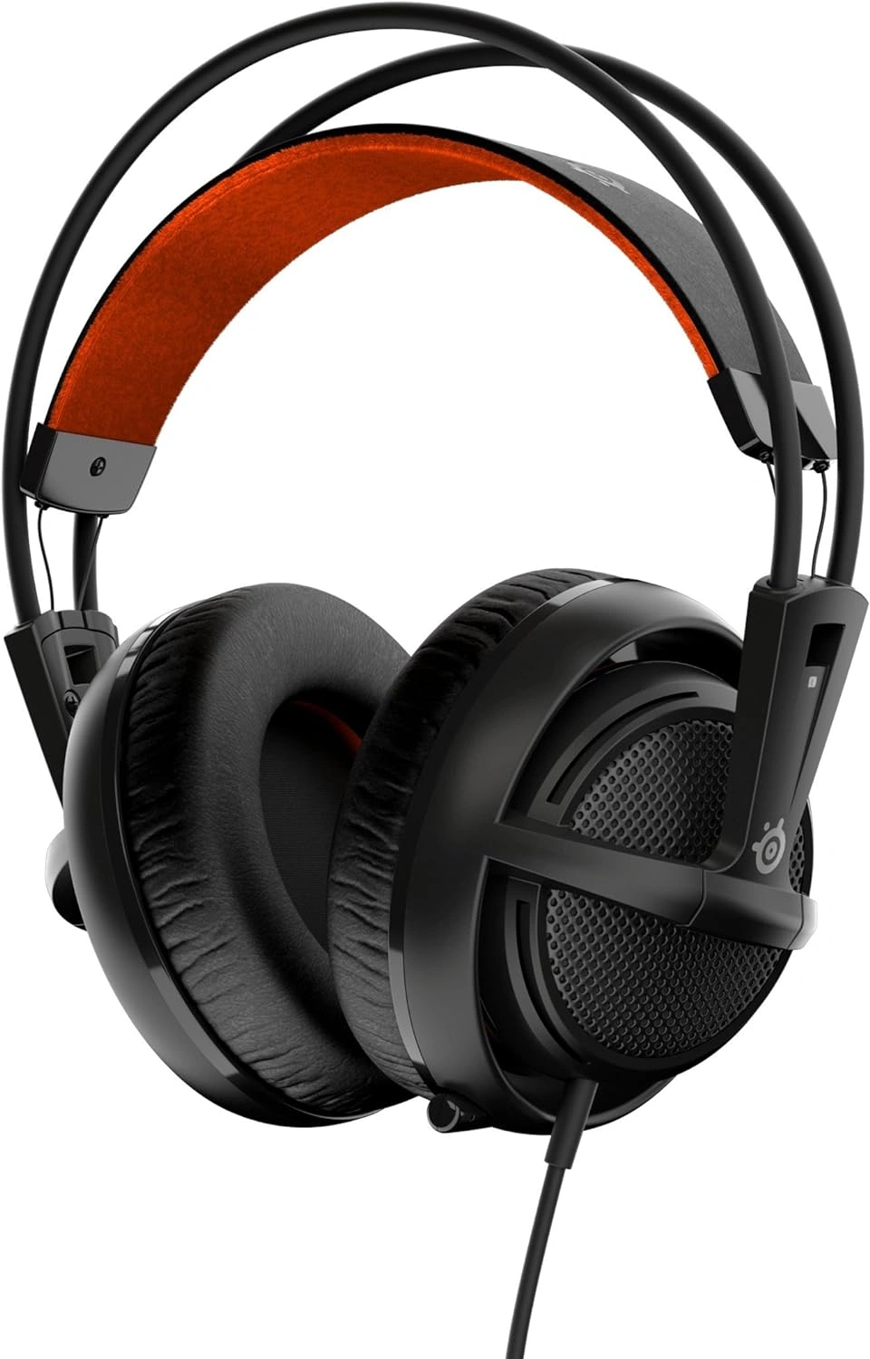 SteelSeries Siberia 200 black wired gaming headset with suspension headband