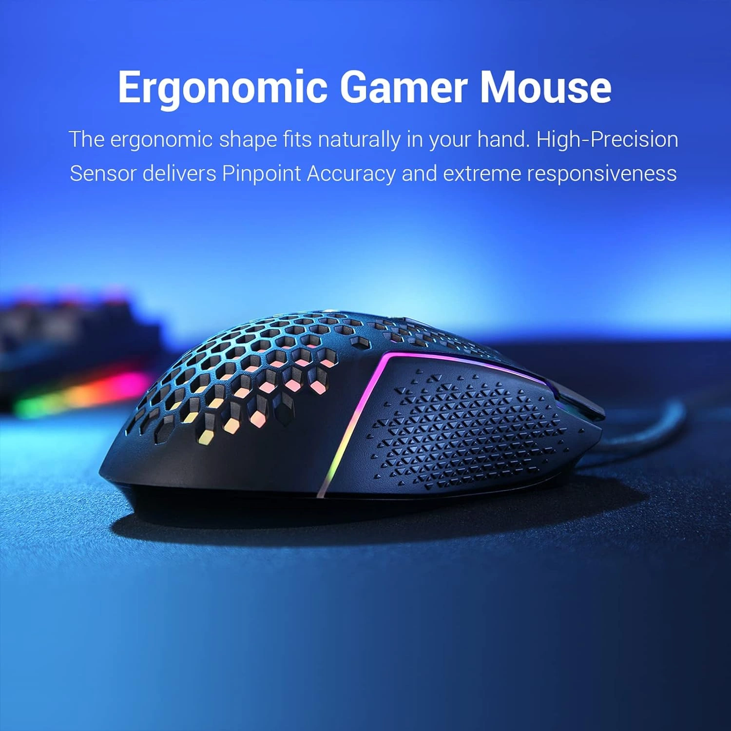 Redragon M987 ultralight honeycomb gaming mouse price in Pakistan