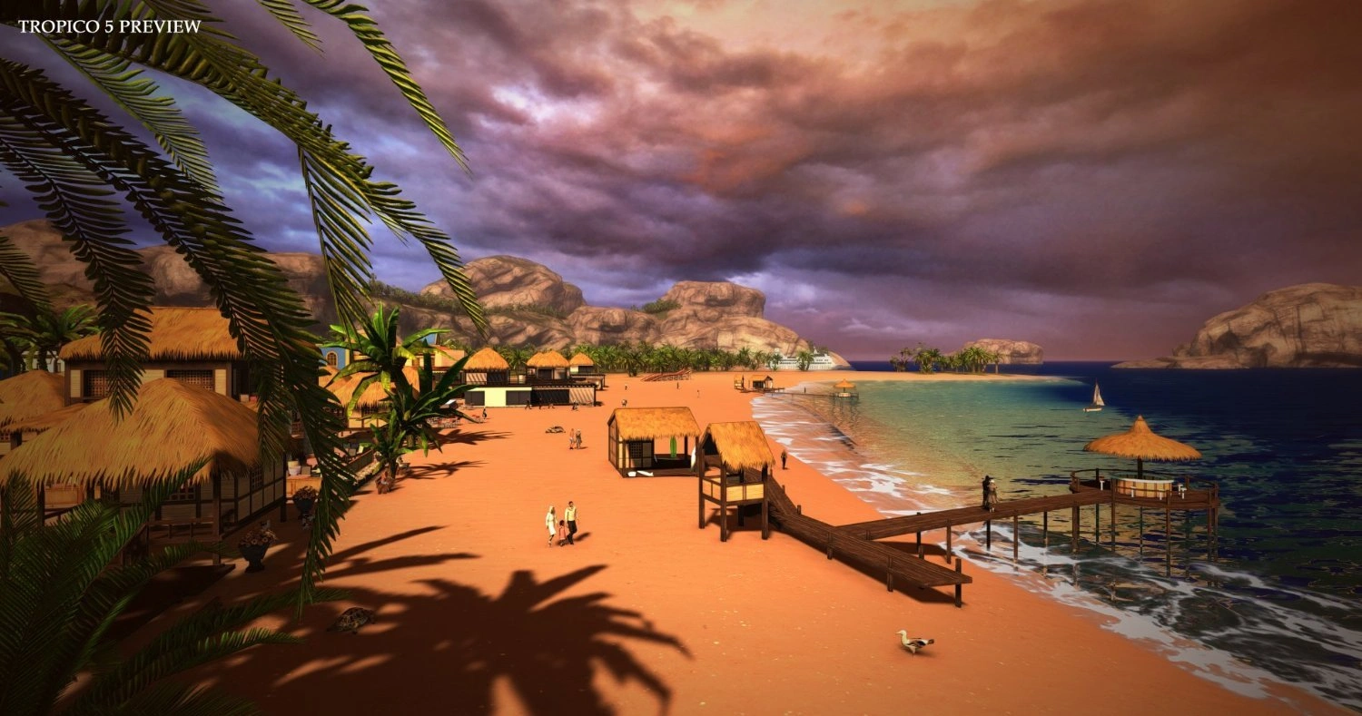 Tropico 5 standard edition PS4 used game case Pakistan