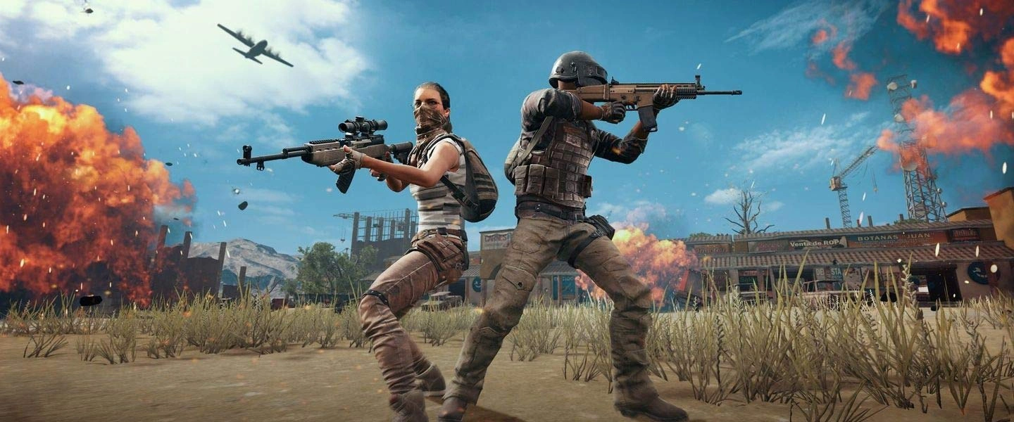 PUBG PlayStation 4 game disc cover, battle royale shooter