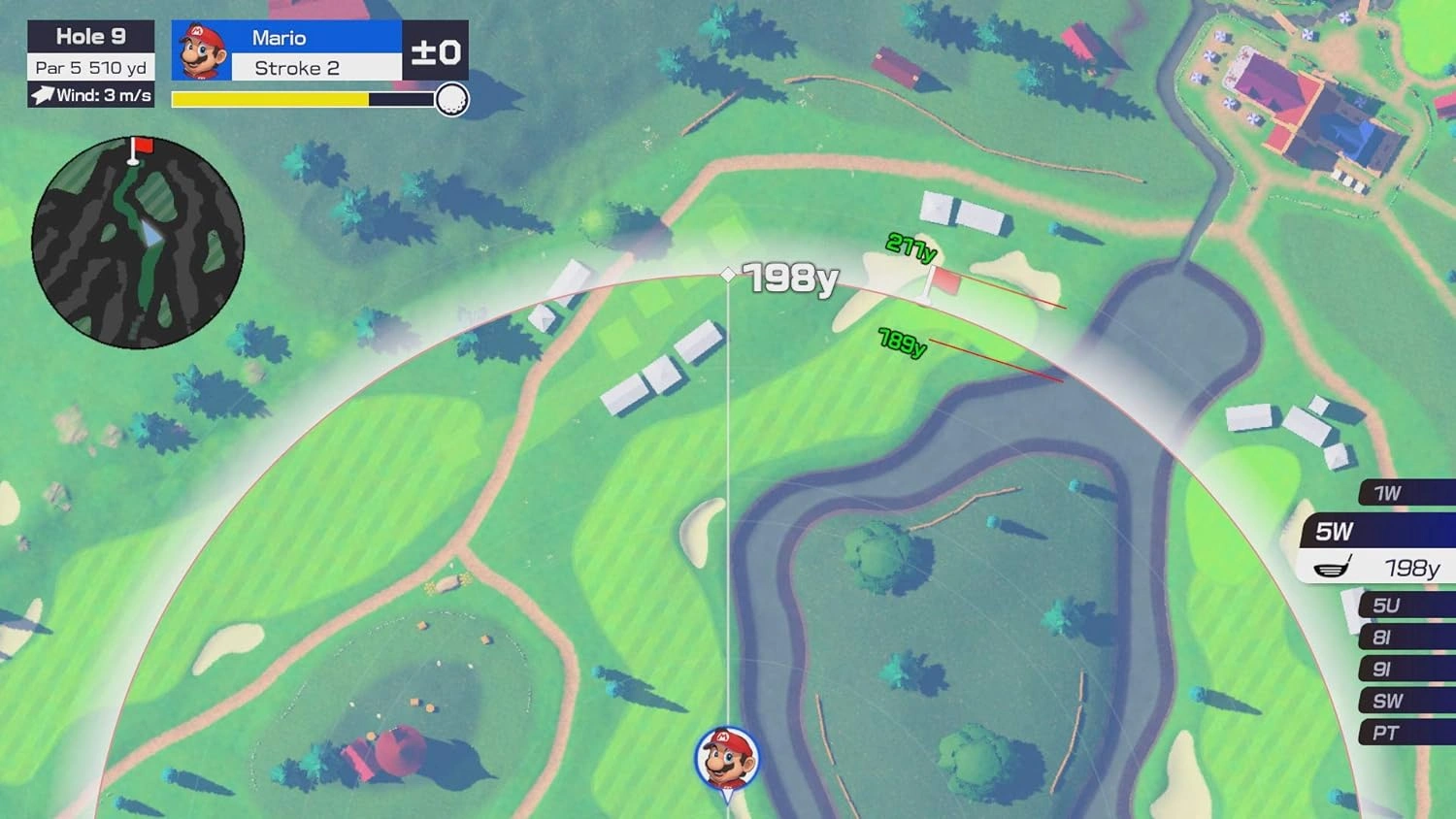 Mario Golf Super Rush Nintendo Switch game box cover Mario Golf Switch gameplay Speed Golf mode characters running