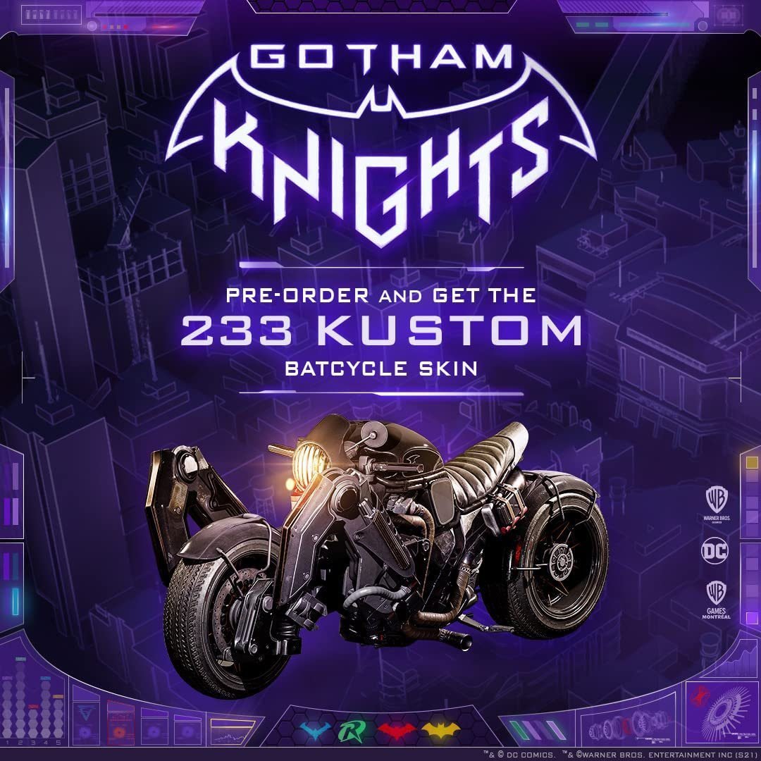 Gotham Knights PS5 used Pakistan price front cover close up