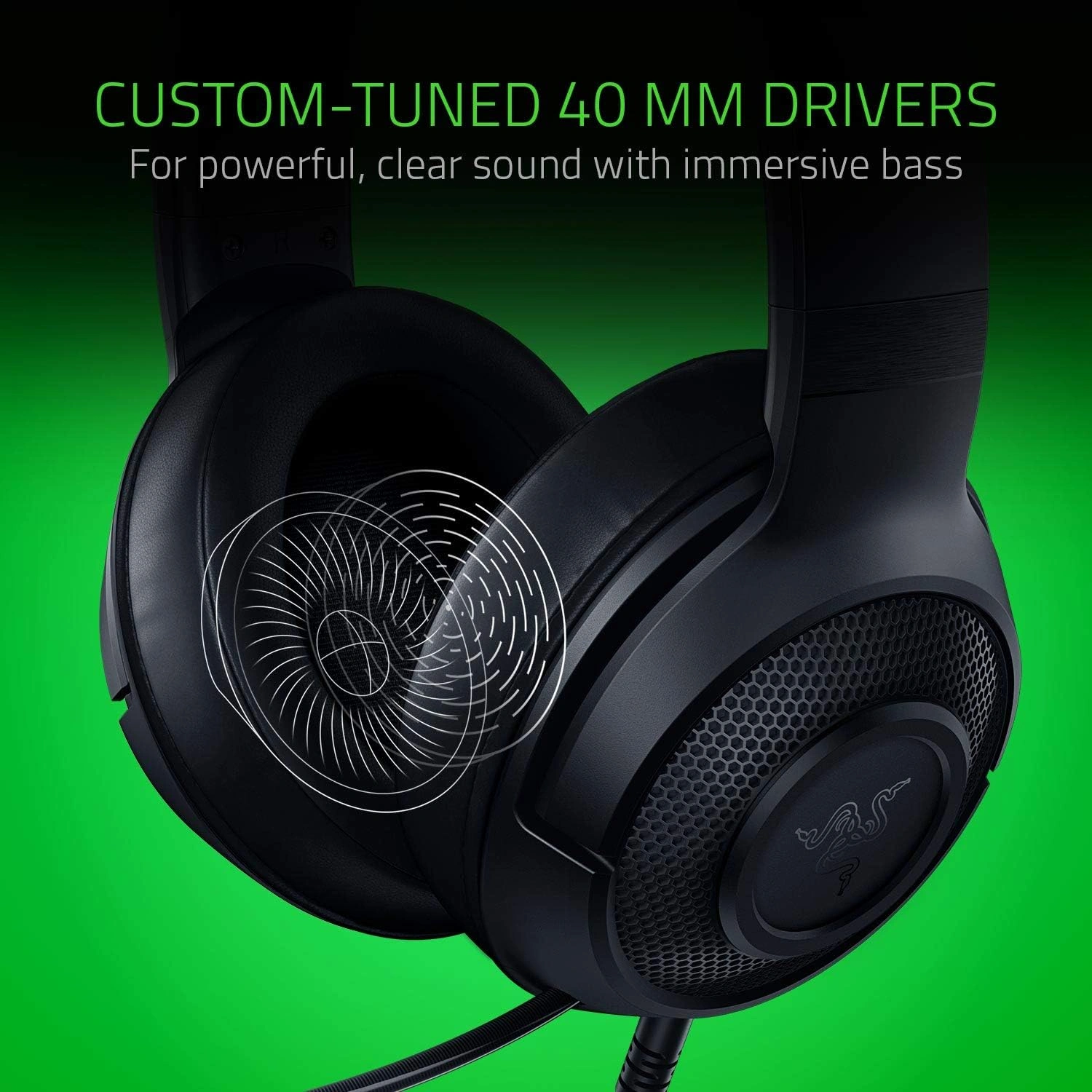 Razer Kraken X ultralight gaming headset 250 gram