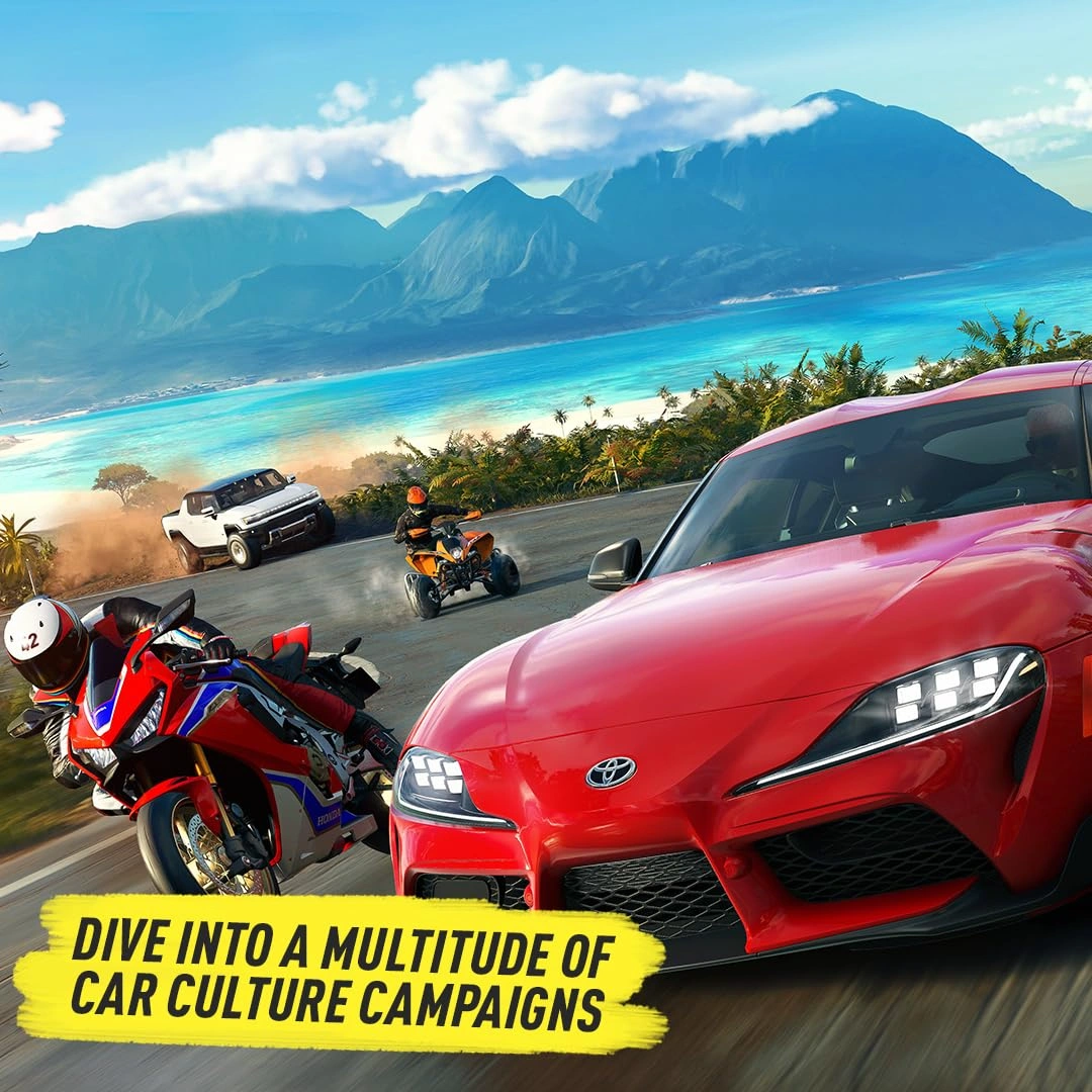 The Crew Motorfest Standard Edition PS4 game case front cover