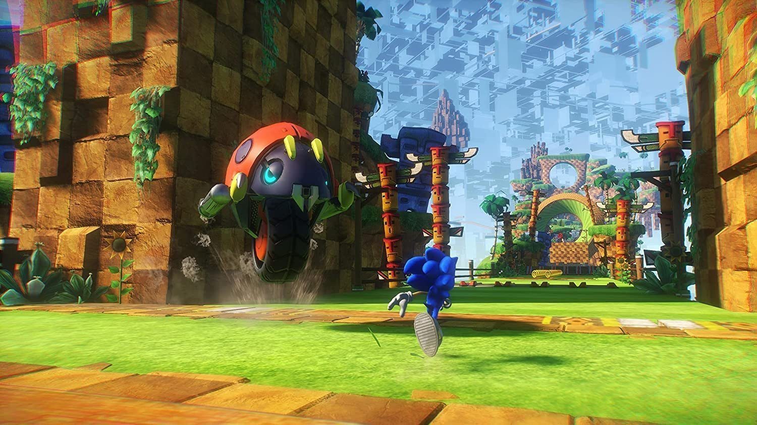Sonic Frontiers PS5 game cover showing Sonic running across Starfall Islands – open-world Sonic adventure game at best PS5 games price in Pakistan