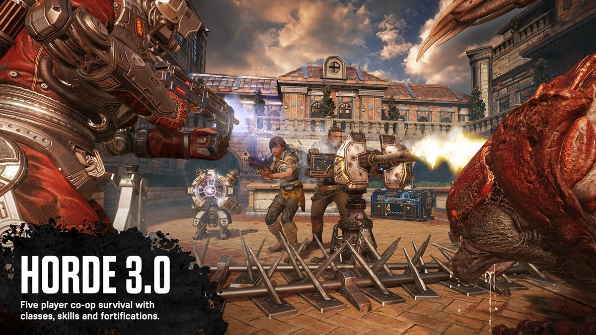 Gears Ultimate Edition gameplay screenshot cover combat