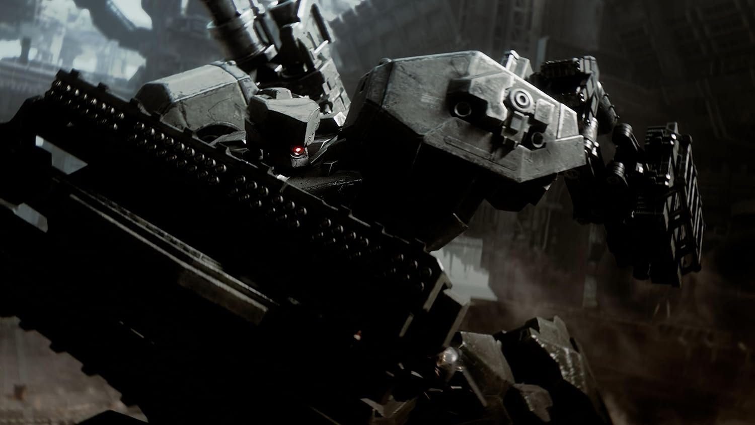 Armored Core VI Fires of Rubicon PS5 game cover showing a mech warrior – new mech action game available at best PS5 games price in Pakistan