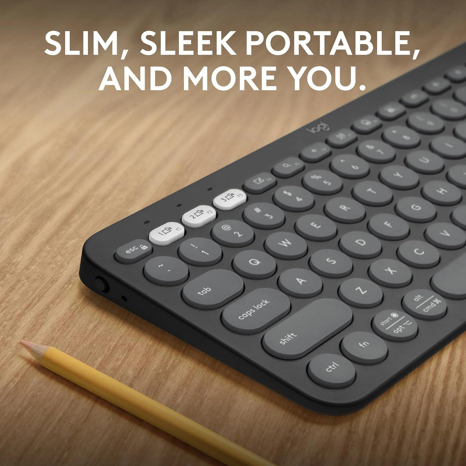 Logitech Pebble K380s Wireless Bluetooth Keyboard